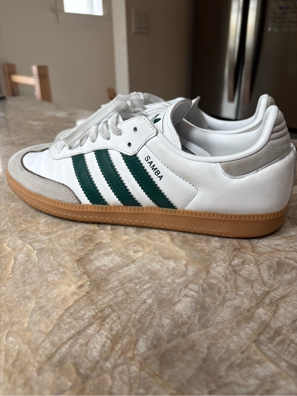 adidas Samba White & Green
